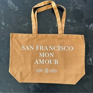 Sézane San Francisco Mon Amour Tote Bag